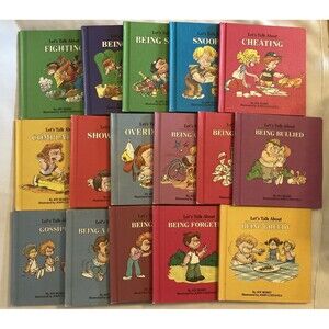 16 Let's Talk About Children's Hardcover Books Joy Berry Homeschool Vintage 80s